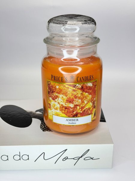 شمعة amber